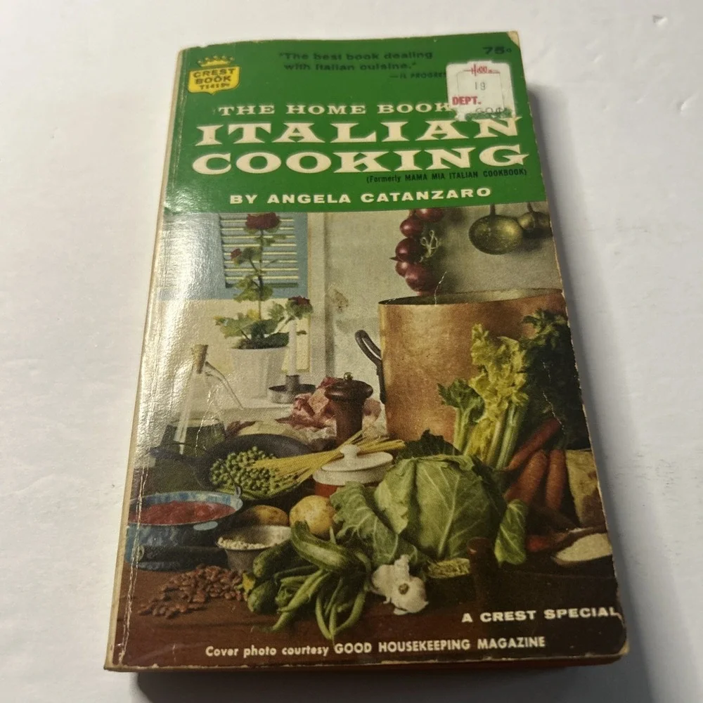 THE HOME BOOK OF ITALIAN COOKING - ANGELA CATANZARO